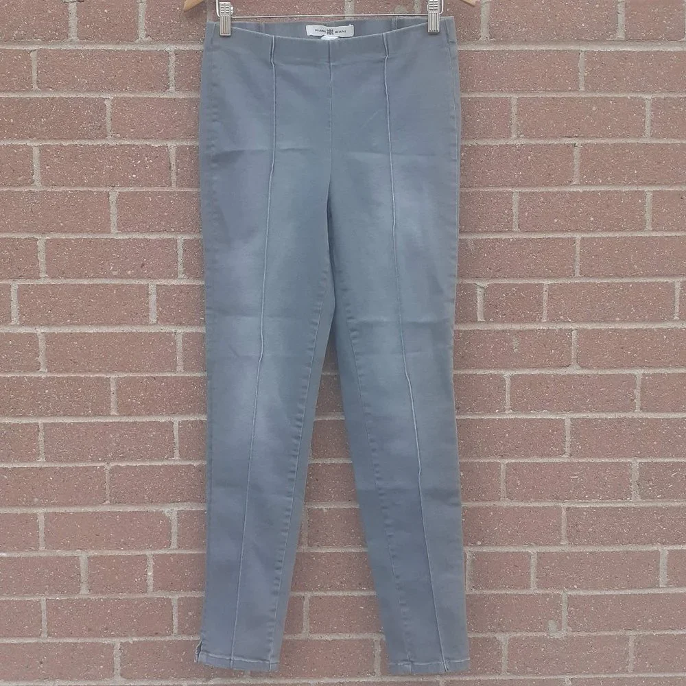 Designer RIANI PULL ON 360 STRETCH JEANS LEGGING JEGGINGS Grey 10 w/Measurements - Picture 1 of 4